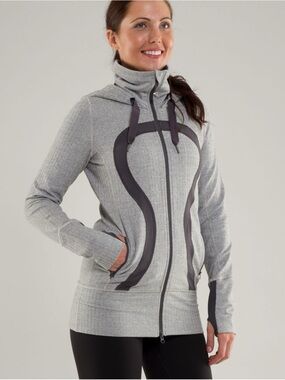 Lululemon Stride Jacket *Brushed
Ghost Heathered Coal Herringbone / Coal